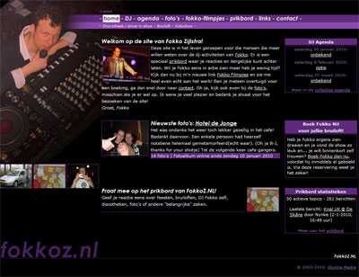 Website DJ Fokko